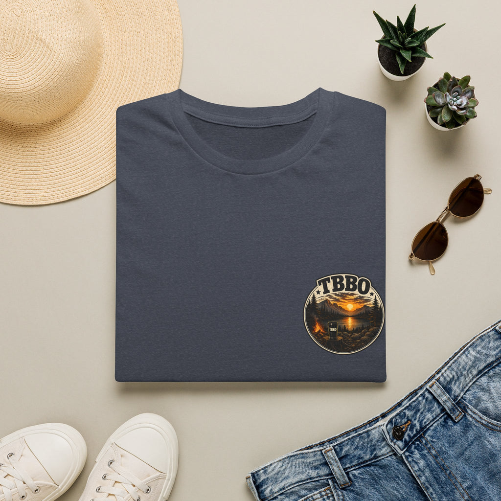 T-Shirt — Vintage “VTBO” Sunset Lake Graphic