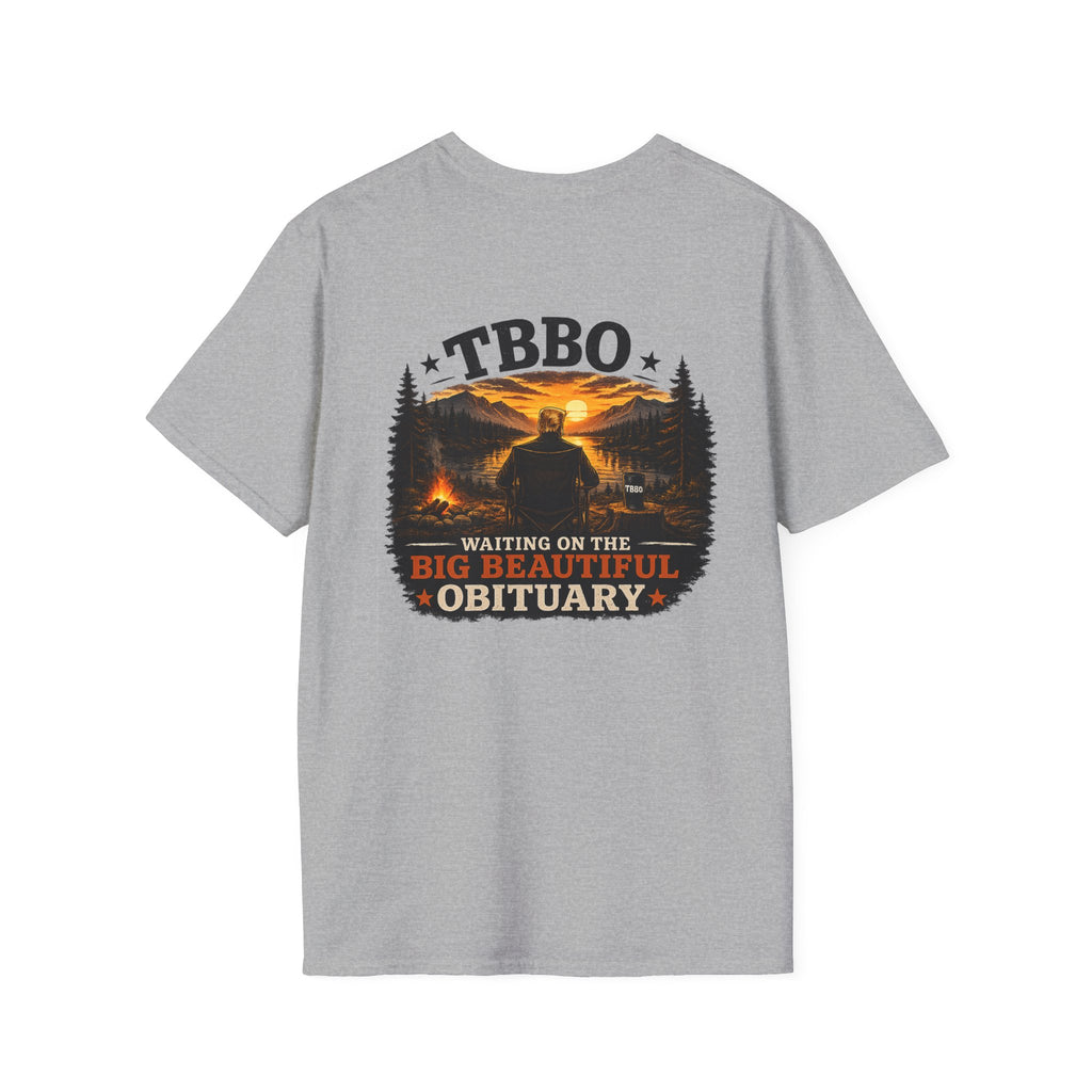 T-Shirt — Vintage “VTBO” Sunset Lake Graphic