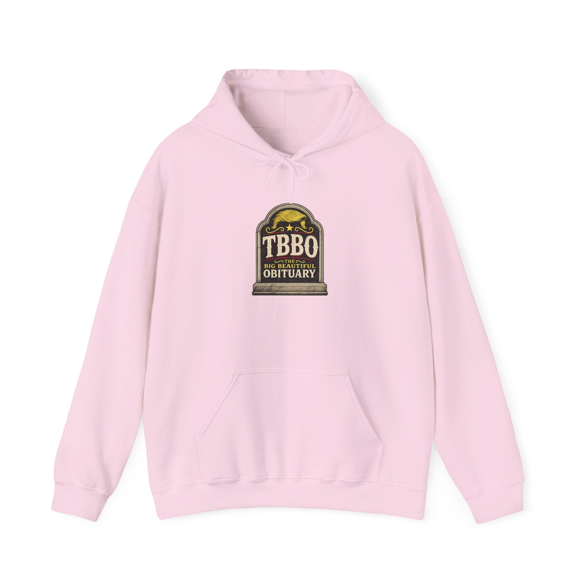 The Big Beautiful Obituary Hoodie | Satire with Attitude