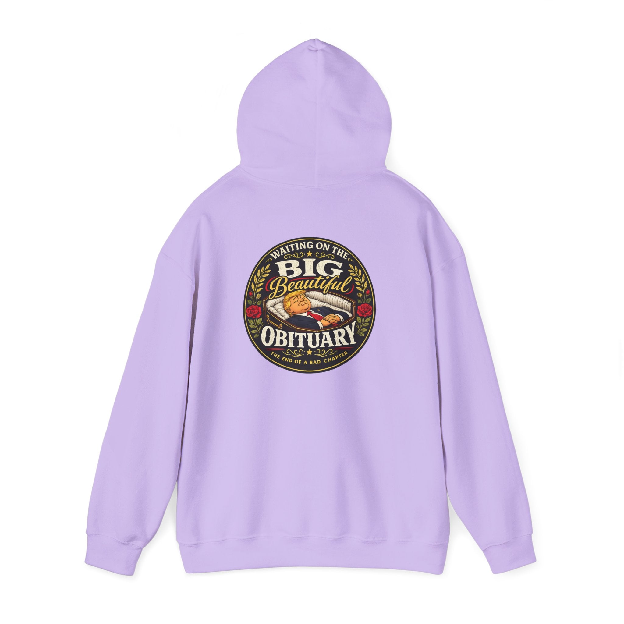 The Big Beautiful Obituary Hoodie | Satire with Attitude