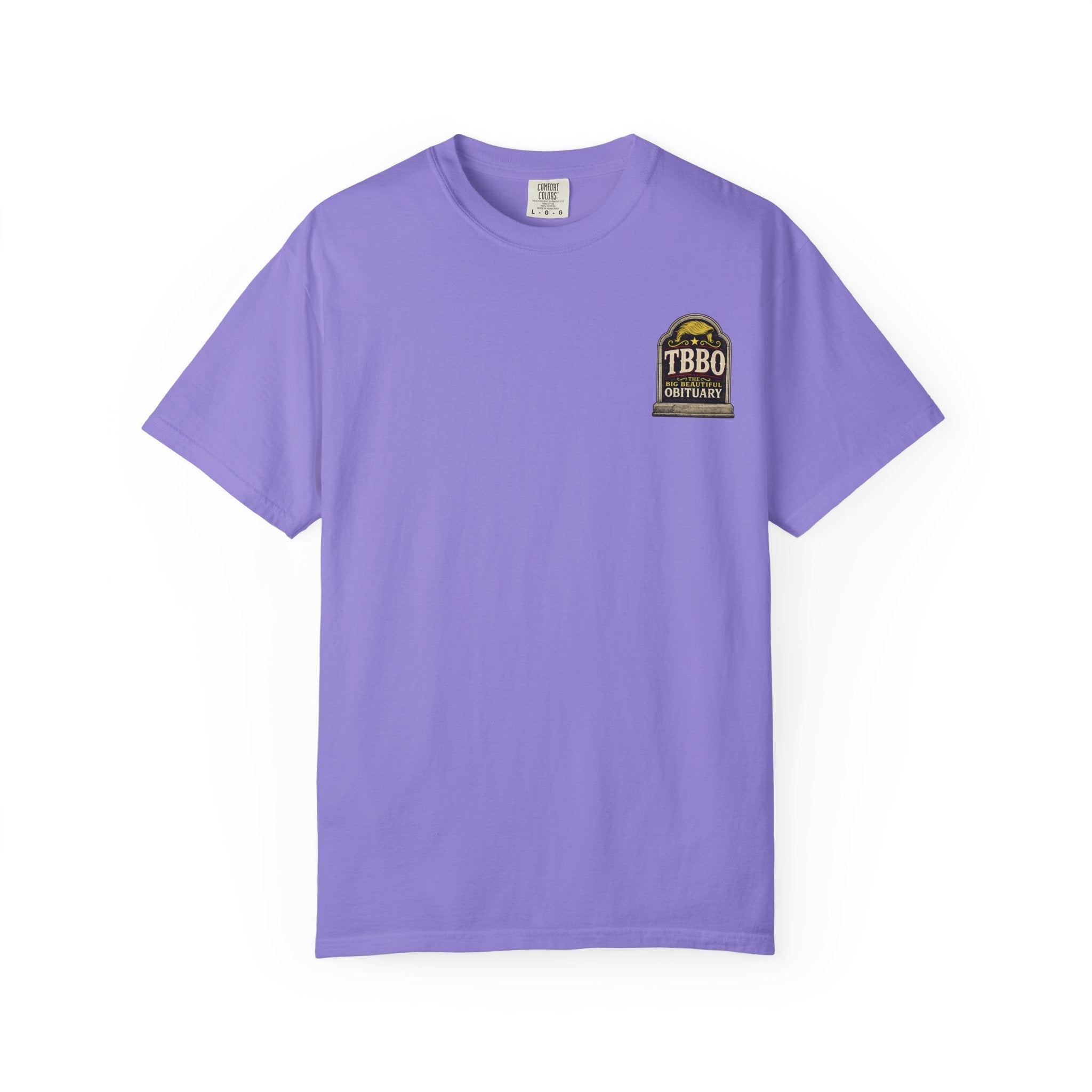 The Big Beautiful Obituary T-shirt | Satire with Attitude