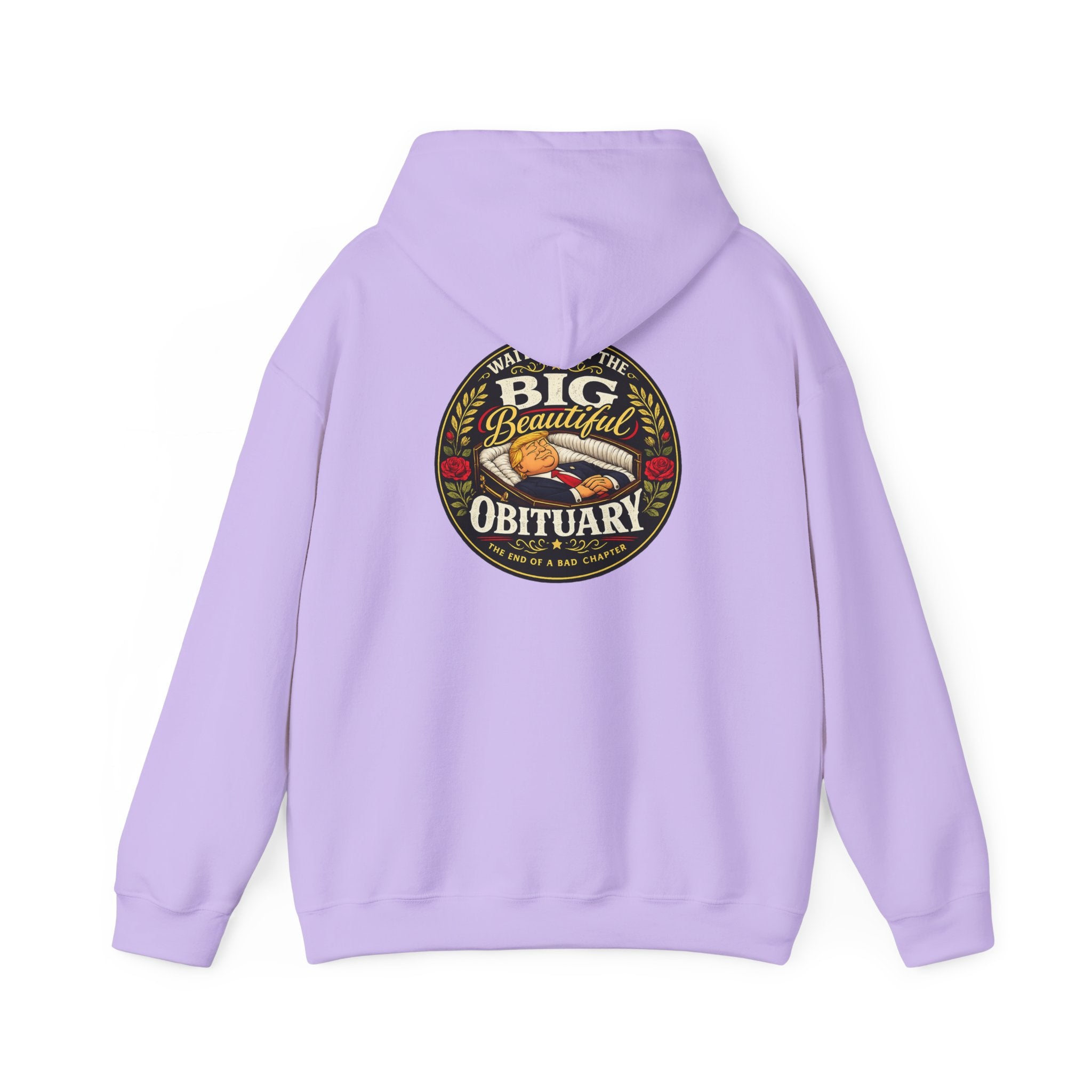 The Big Beautiful Obituary Hoodie | Satire with Attitude
