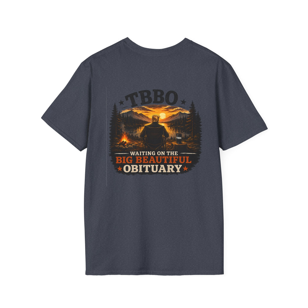 T-Shirt — Vintage “VTBO” Sunset Lake Graphic