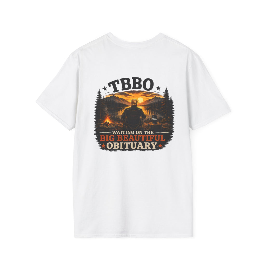 T-Shirt — Vintage “VTBO” Sunset Lake Graphic